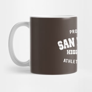 San Romero High School (worn look) Mug